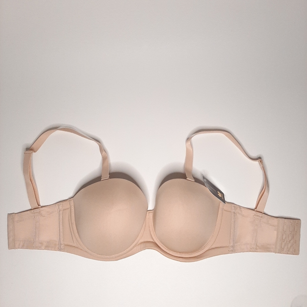Wacoal Red Carpet Strapless Underwire Bra Shade Sand Style 854119 Size 32G